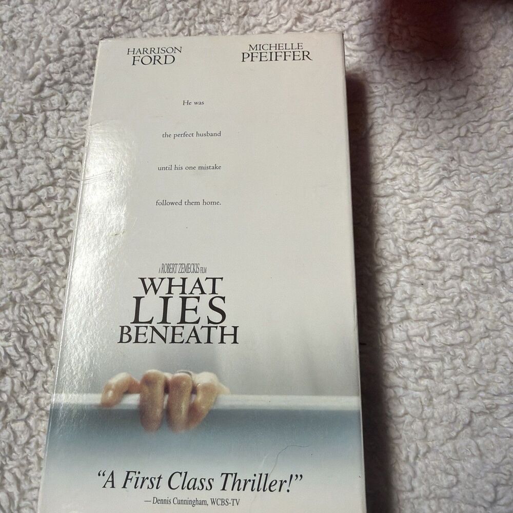 What Lies Beneath VHS 2000 Harrison Ford used